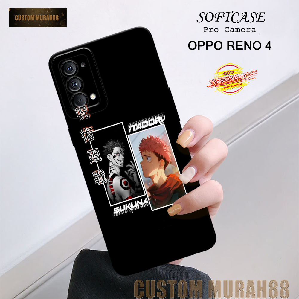 Case Oppo Reno 4 Terbaru - Fashion Case ANIME - Casing Hp Oppo Reno 4 - Softcase Pro Camera Oppo Ren