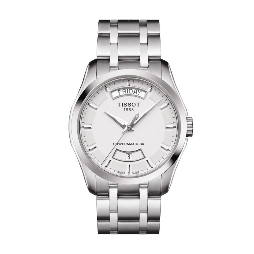 TISSOT T-Classic T035.407.11.031.01 Couturier 39 Powermatic 80 Silver