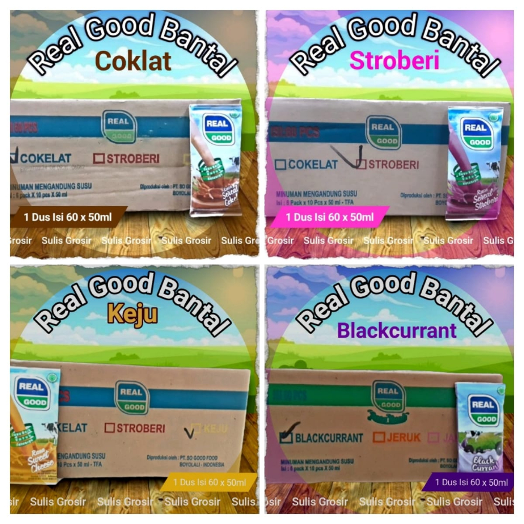 

Real Good Susu Bantal 50 ml 1 Dus isi 60 pcs