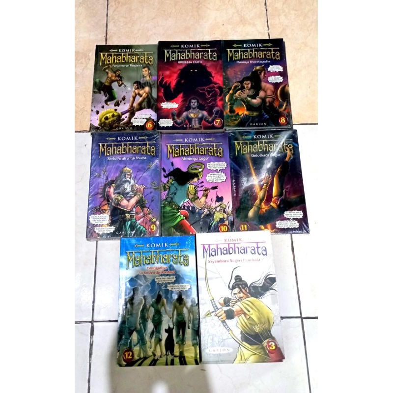 OBRAL KOMIK LONG HU MEN / LEGEND OF AN EMPEROR / TWINS / SHI HEILONG / KOMIK MAHABHARATA // MISTERI 