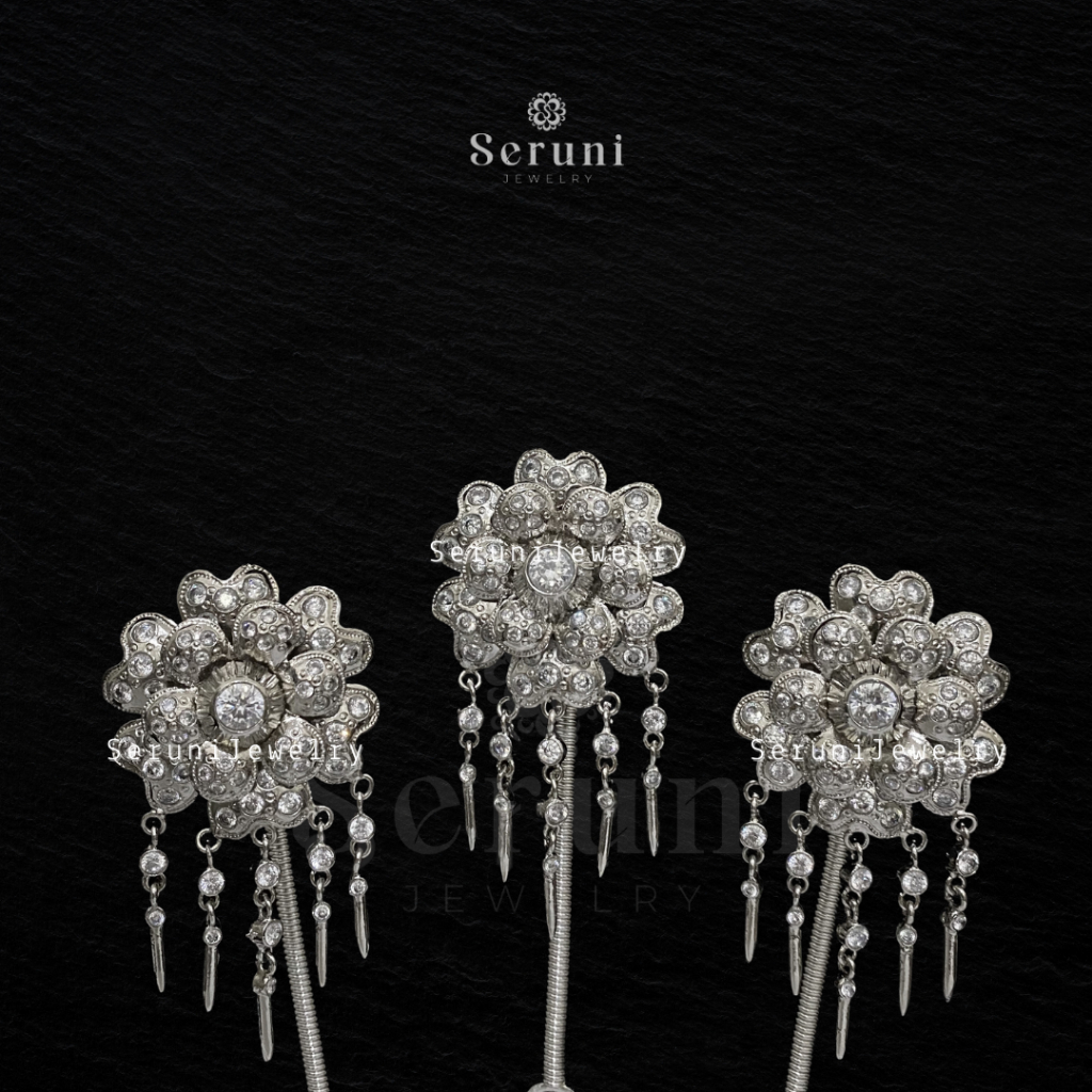 CUNDUK MENTUL KEMBANG GOYANG AKSESORIS PENGANTIN CM10