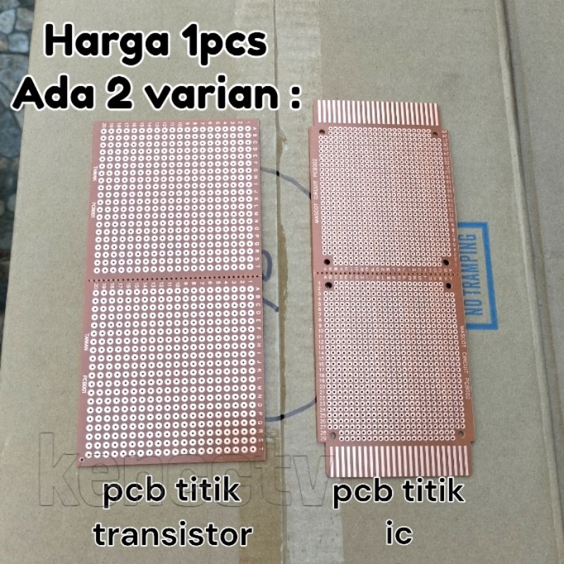 PCB Titik IC PCB Titik Transistor PCB Lubang IC PCB Lubang Transistor