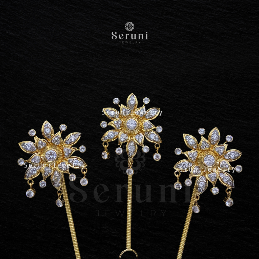 CUNDUK MENTUL KEMBANG GOYANG AKSESORIS PENGANTIN CM11