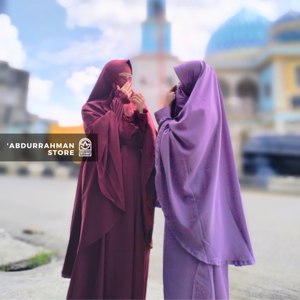 SETELAN GAMIS SYAR'I DEWASA / GAMIS KHIMAR CADAR