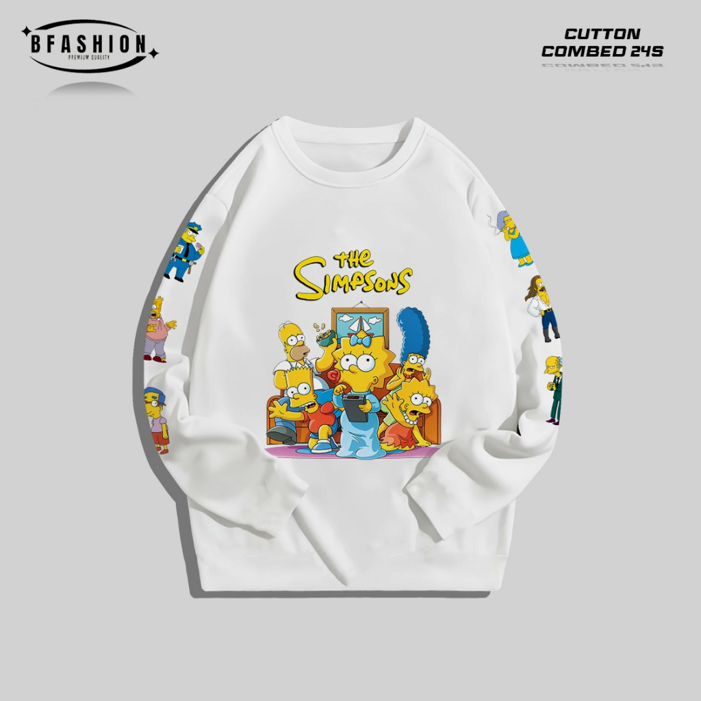 NS108 kaos tshirt shirt original 100% katun cotton combed 24s pria wanita unisex dewasa long sleve b