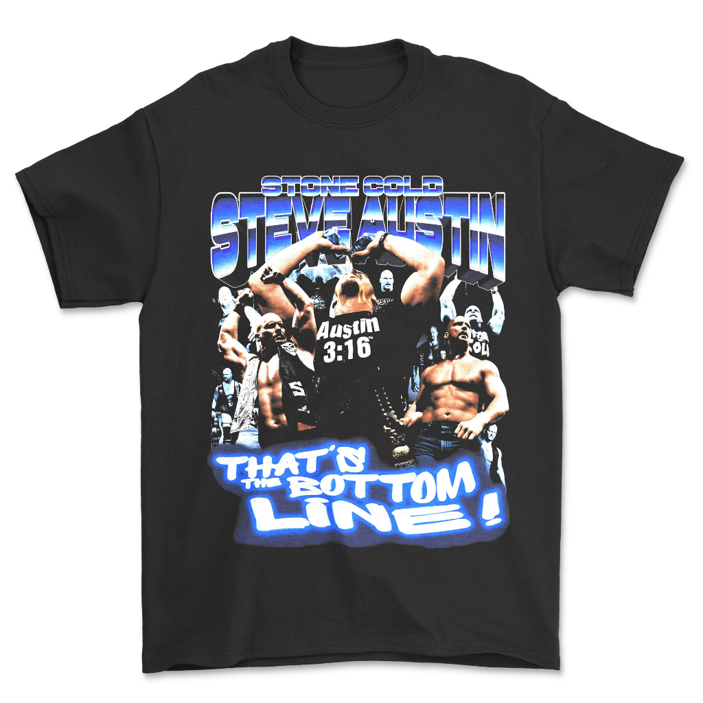 Stone Cold Steve Austin Retro Vintage T-shirt