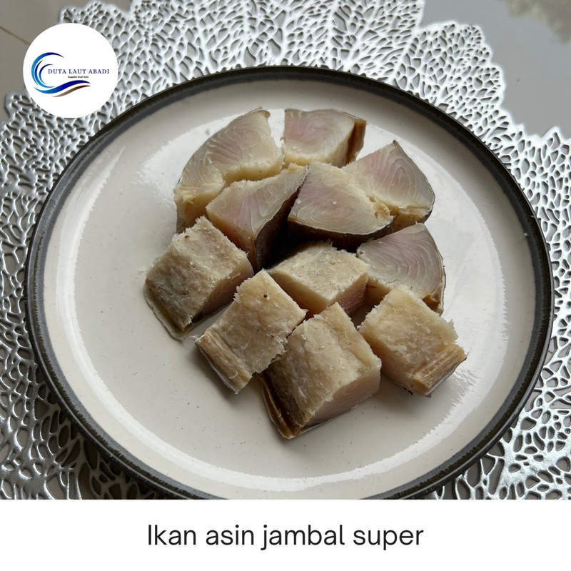 

ikan asin jambal roti super 1kg (Full daging sudah potong dadu)