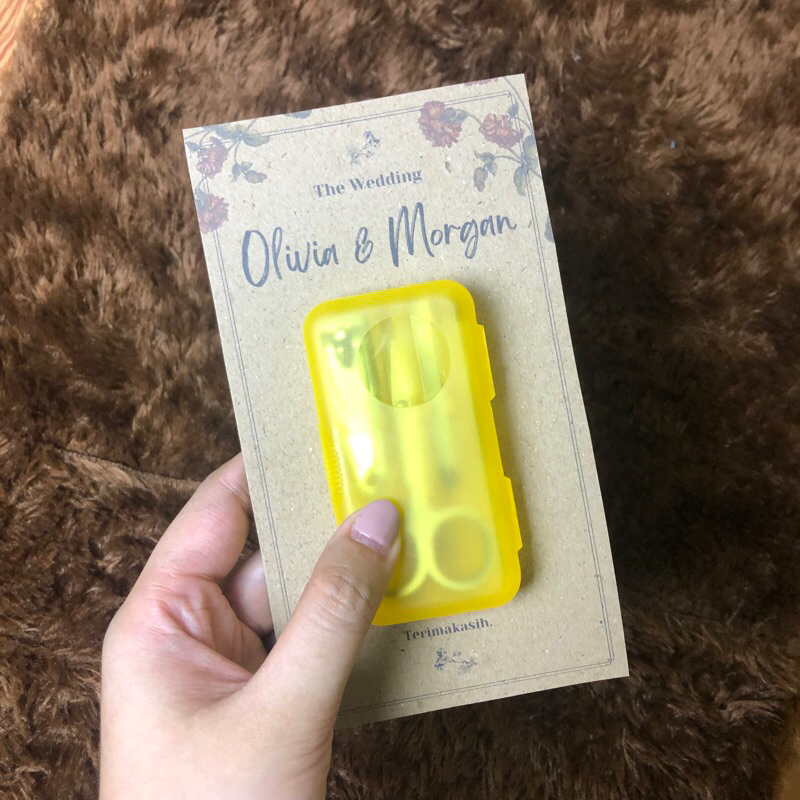 Souvenir Pernikahan Murah Gunting kuku set