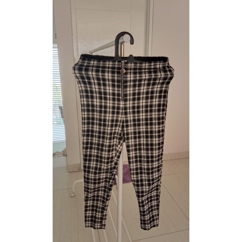 preloved zara legging kotak