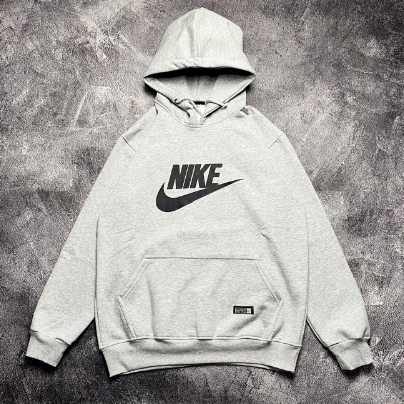 Jaket Hoodie Nike Big Logo Abu Misty Premium Fulltag