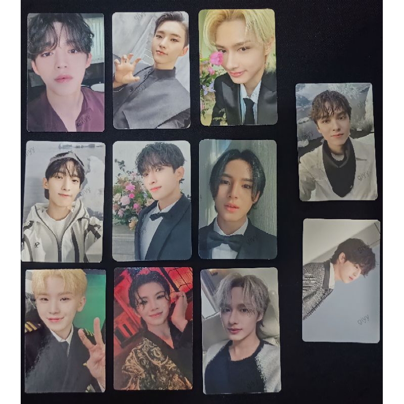 photocard official scoups dk mingyu jun hoshi woozi fml carver pilot