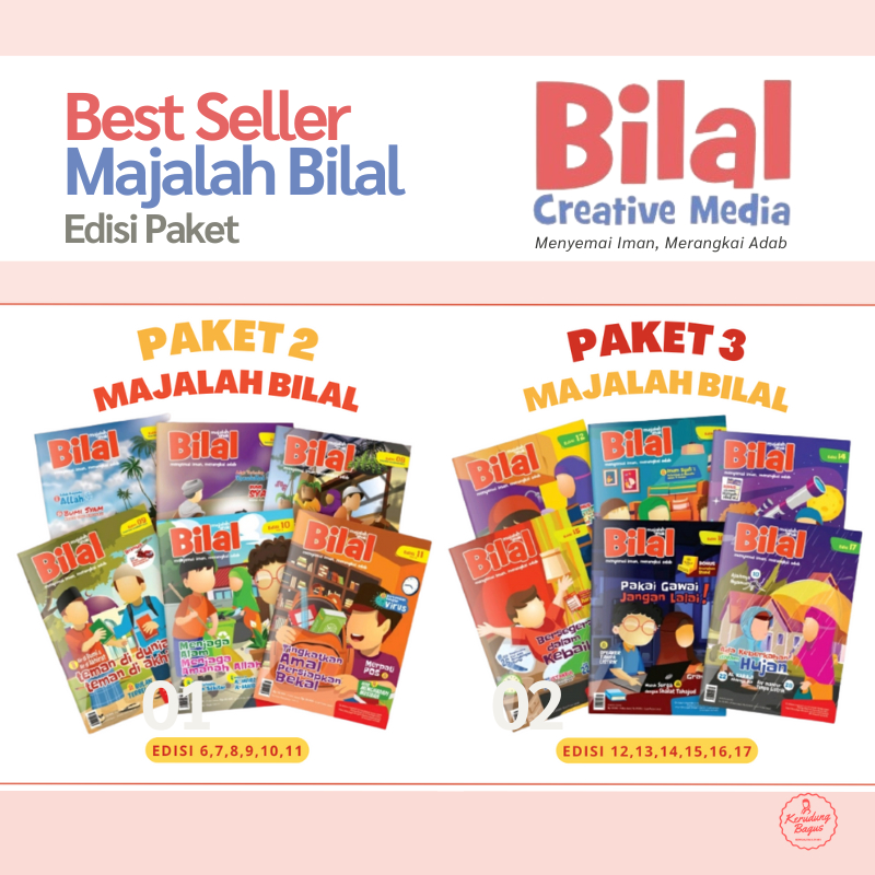 Majalah Bilal Paket 1 Paket 2 Paket 3 Bilal Majalah Anak