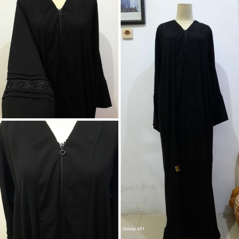 ABAYA ORI YAMAN/ ABAYA HITAM/ ABAYA ORI