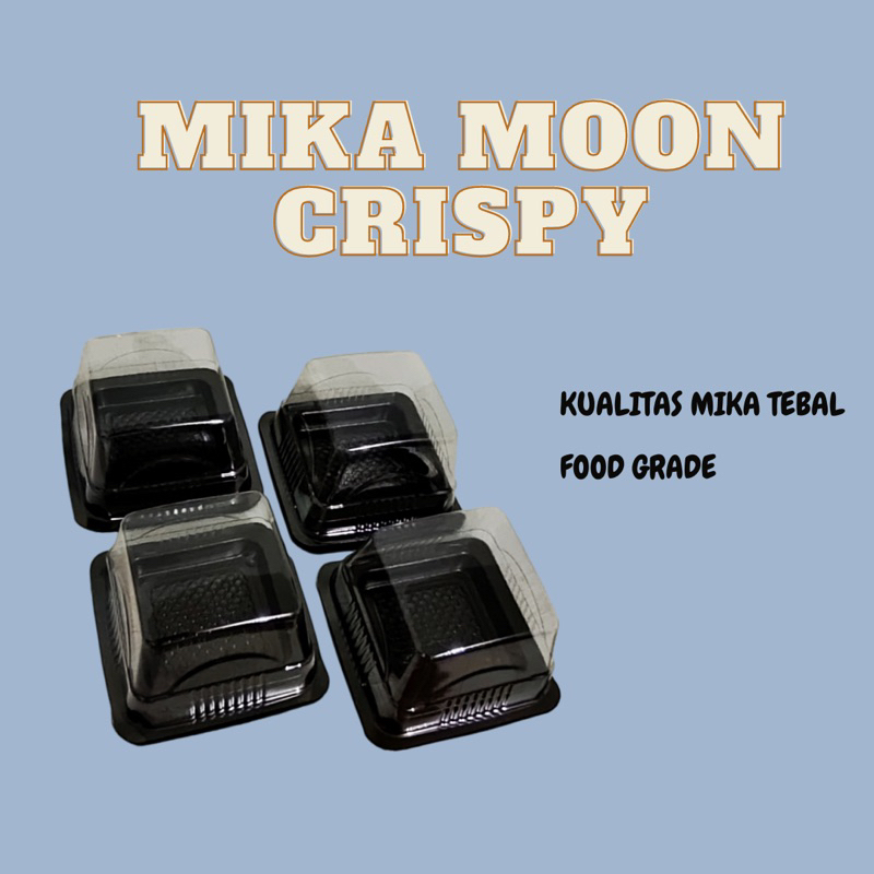 Mika Moon Crispy Mochi box kotak mochi (25 pcs) Mika Mooncake Mika Kue Bulan Kotak Kue