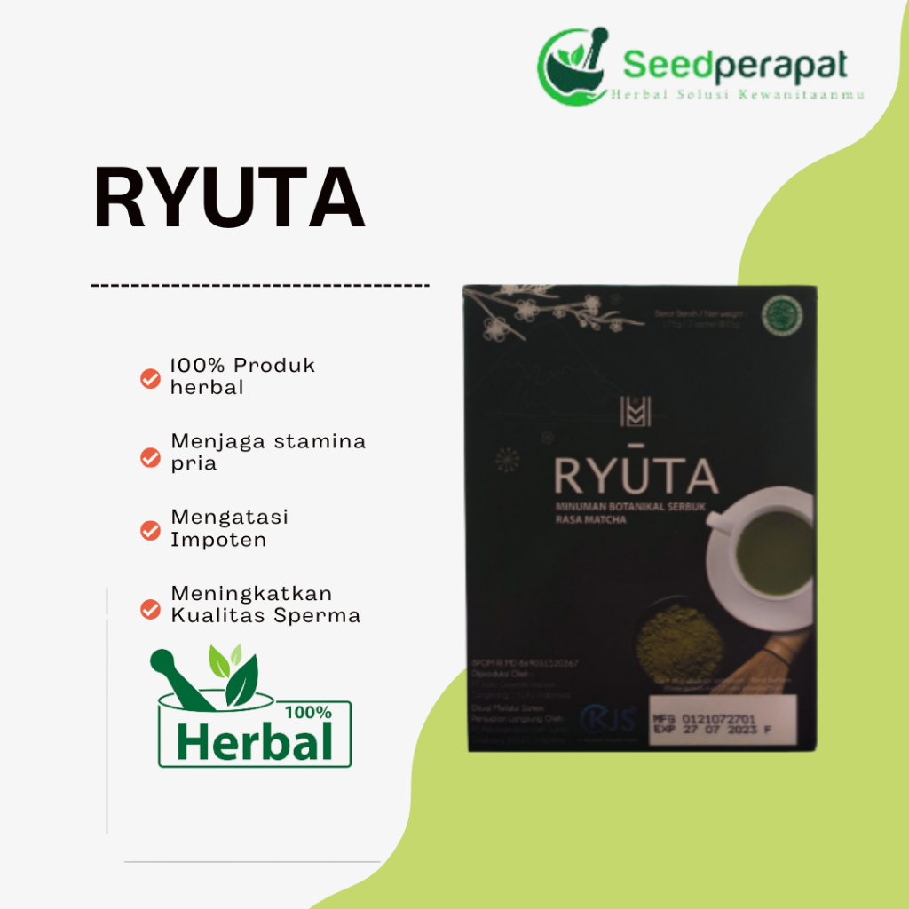 Ryuta Minuman Obat Kuat Herbal Tahan Lama Penambah Stamina Vitalitas Pria Tebaik Meningkatkan Kualit