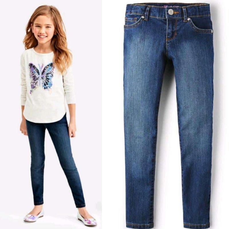 celana jeans panjang anak perempuan Place