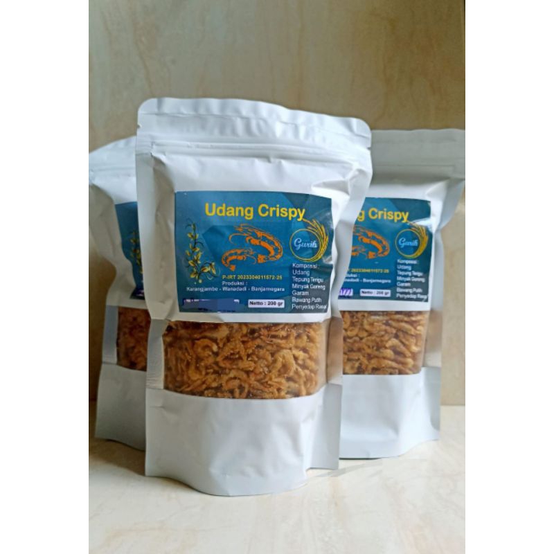 

UDANG Crispy murih gurih 180-200 gram