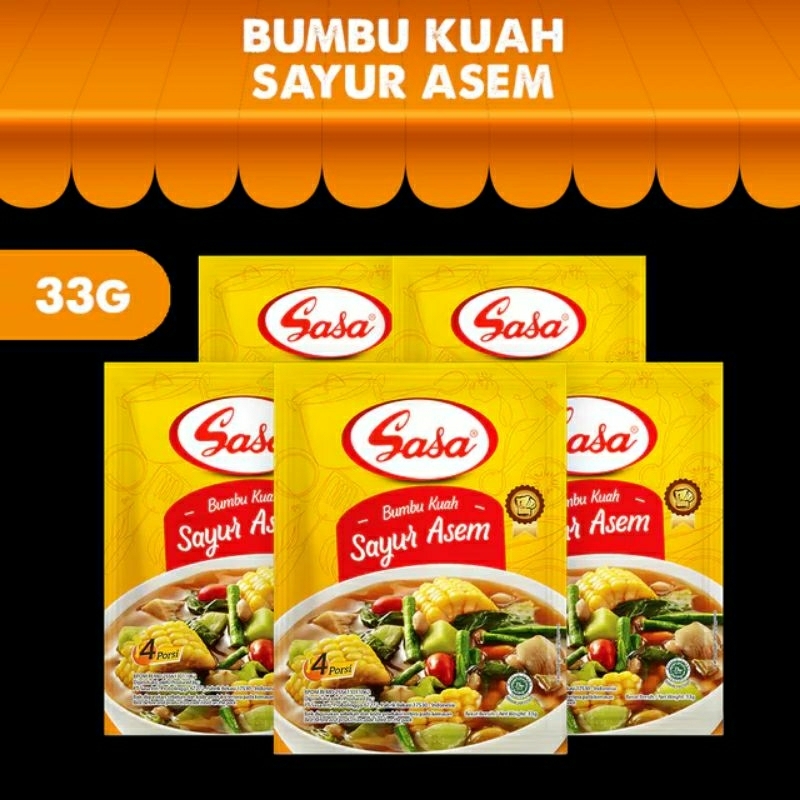 

Sasa bumbu kuah sayur asem isi 5pcs