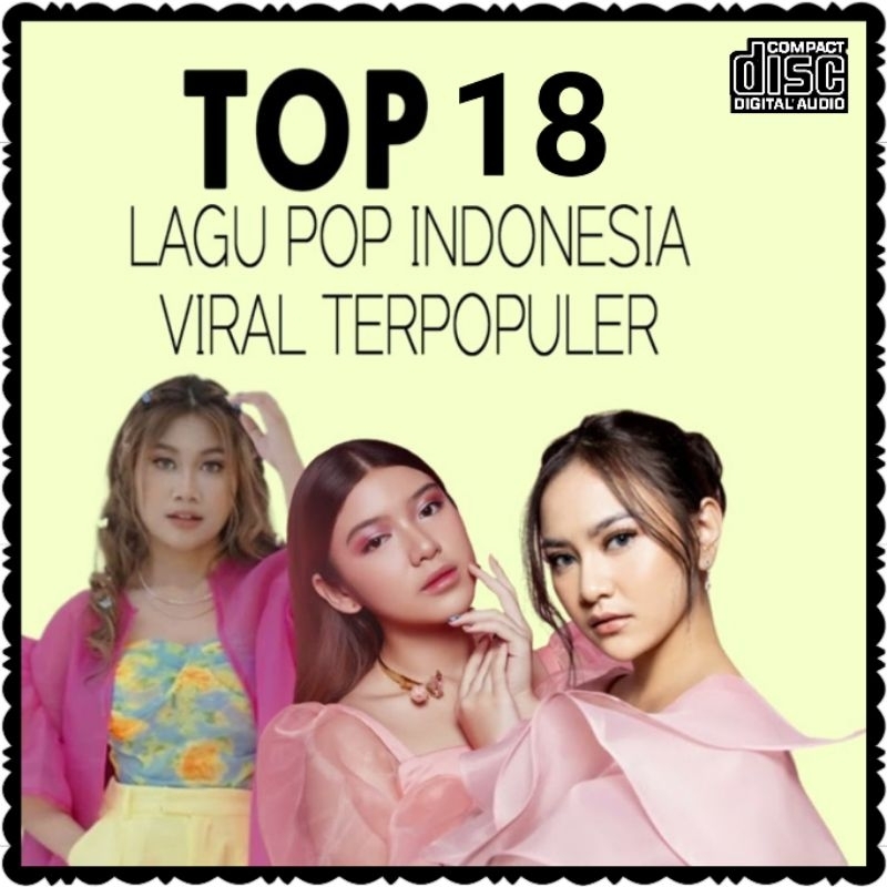 KASET COMPACT DISC LAGU POP INDONESIA HITS TERVIRAL-LAGU POP TERBARU 2023-KASET LAGU POP INDO-AUDIO 