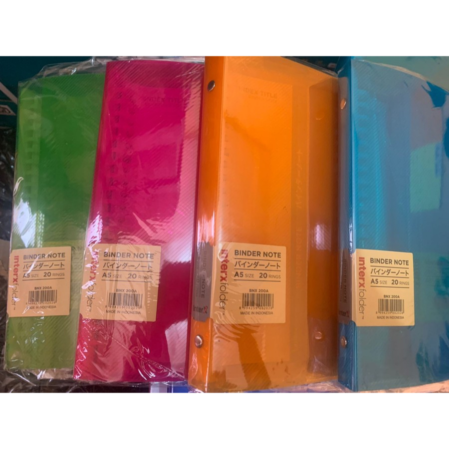 

BINDER NOTE INTERX FOLDER A5 BNX 200 A