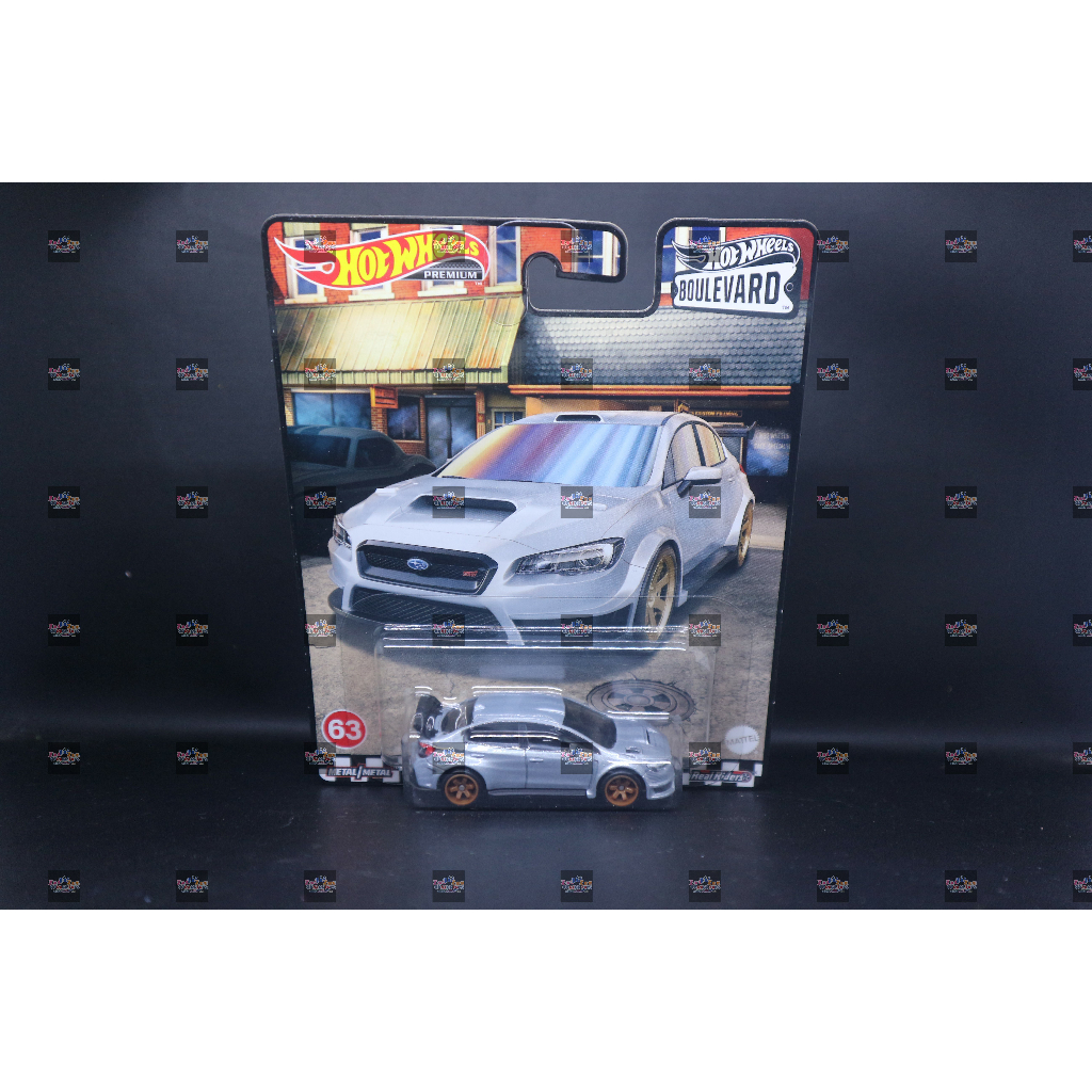 Hot wheels HW Boulevard Premium no 63 2016 Subaru WRX Sti