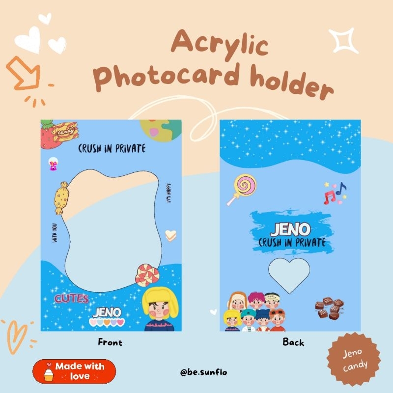 Acrylic Photocard holder NCT Dream