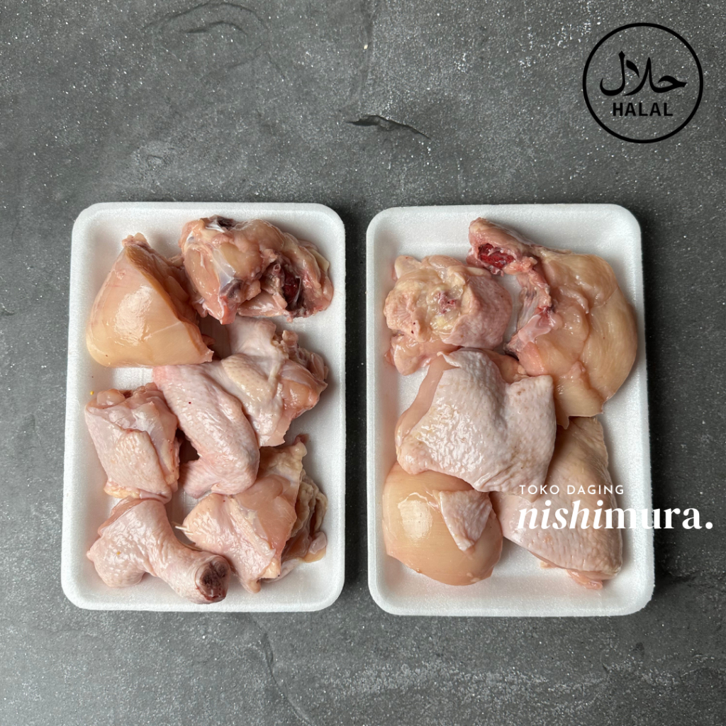 

Ayam Parting Potong Isi 5 - 8 Pcs Berat 500gr - Daging Ayam Negri / Broiler Halal - Nishimura Nishimurashop