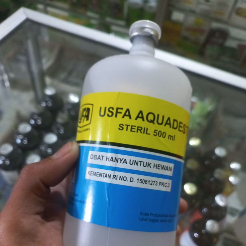 usfa aquadest steril 500ml