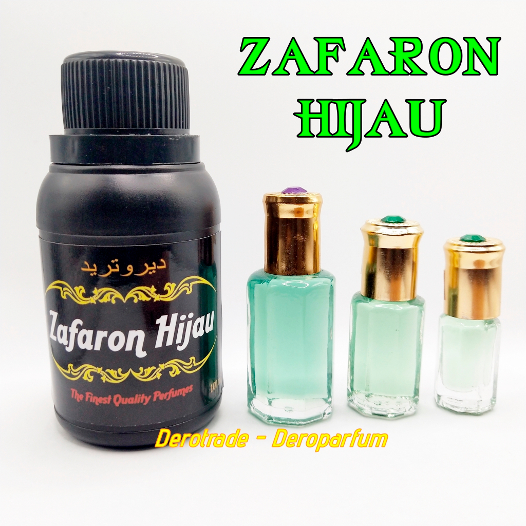 PARFUM ZAFARON HIJAU ATAU JAFARON AQUA BIBIT MINYAK WANGI