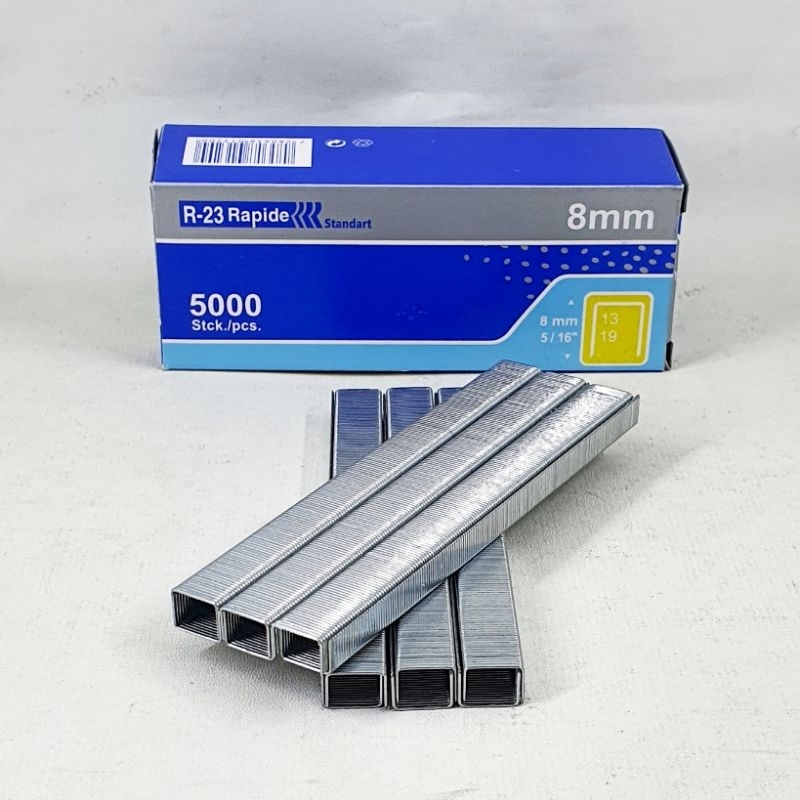 

RAPIDE Isi Staples Tembak R23 13/8 8 mm / Refill Gun Tracker 5000 Pcs