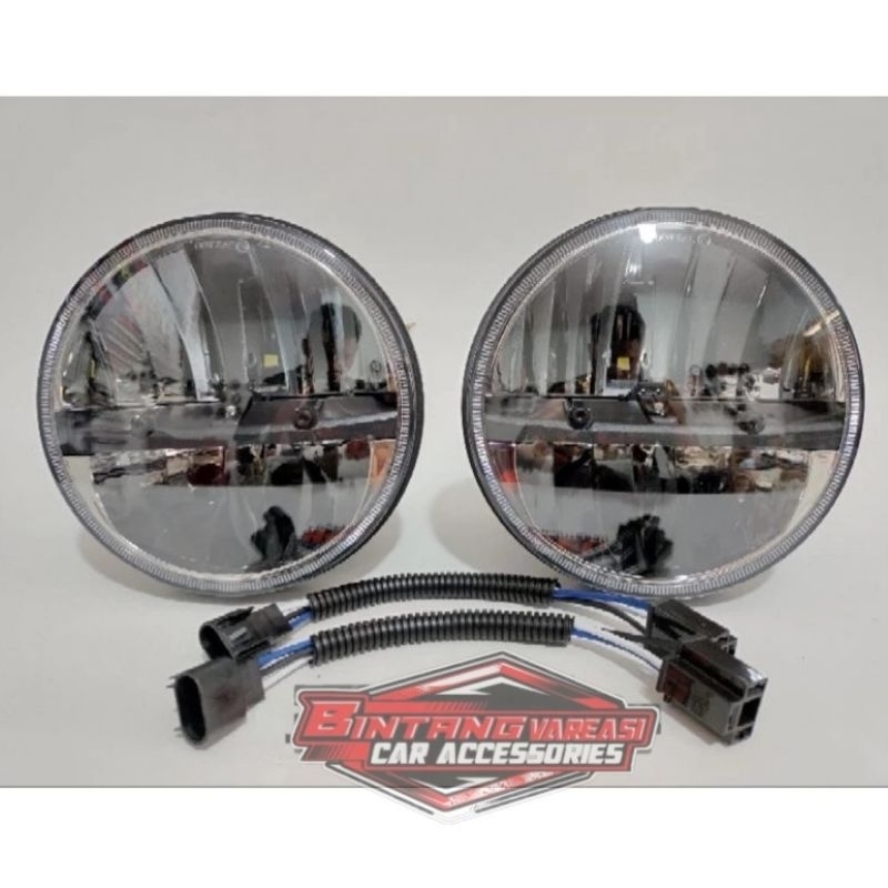 LAMPU LED HEADLAMP TRUCK LED 7 INCH AESLUX | LAMPU HEDLAMP BULAT 7 INCH