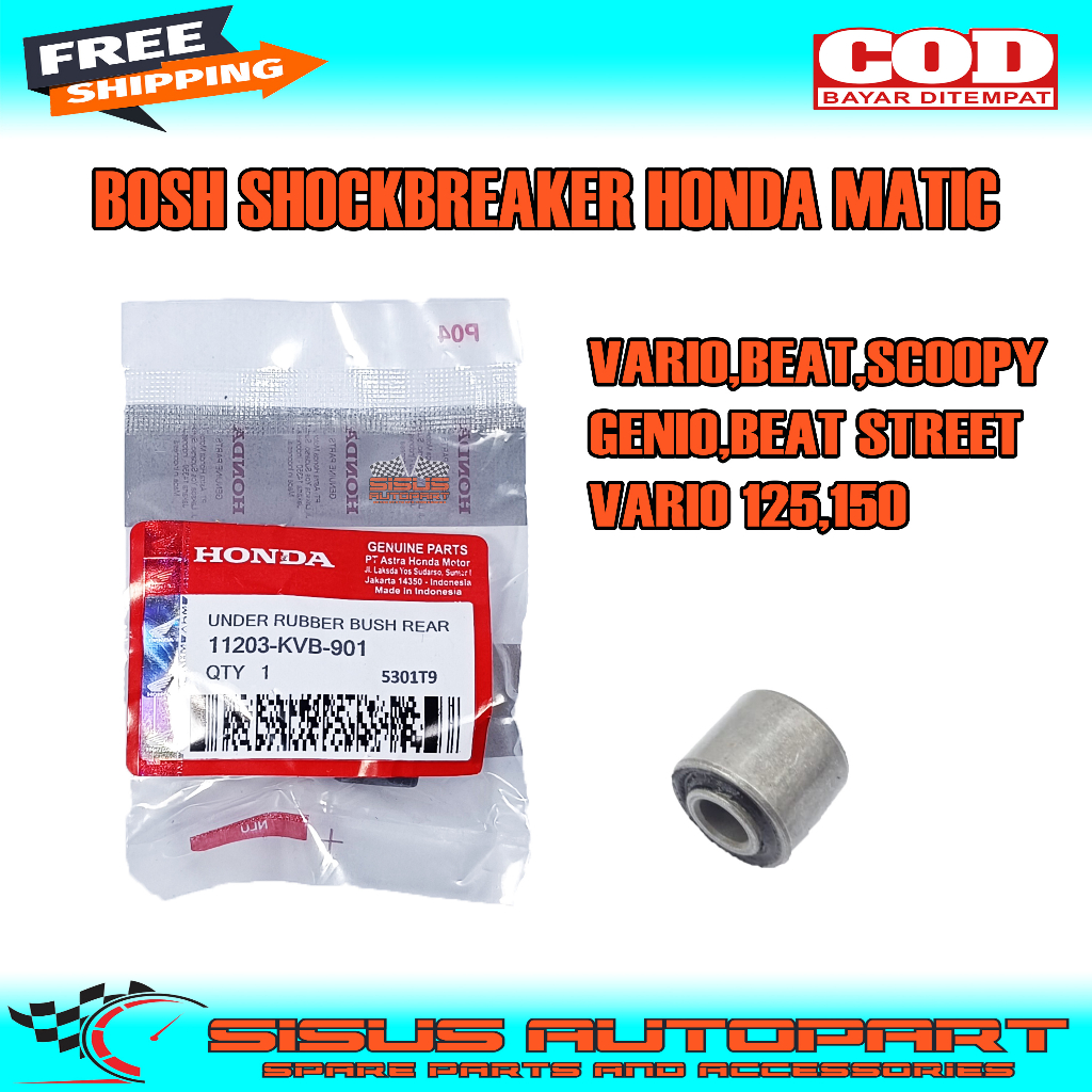 Bosh Shock Belakang Vario Beat Scoopy Vario 125 150 / Bos Shockbreaker Honda Beat Vario Scoopy Beat 