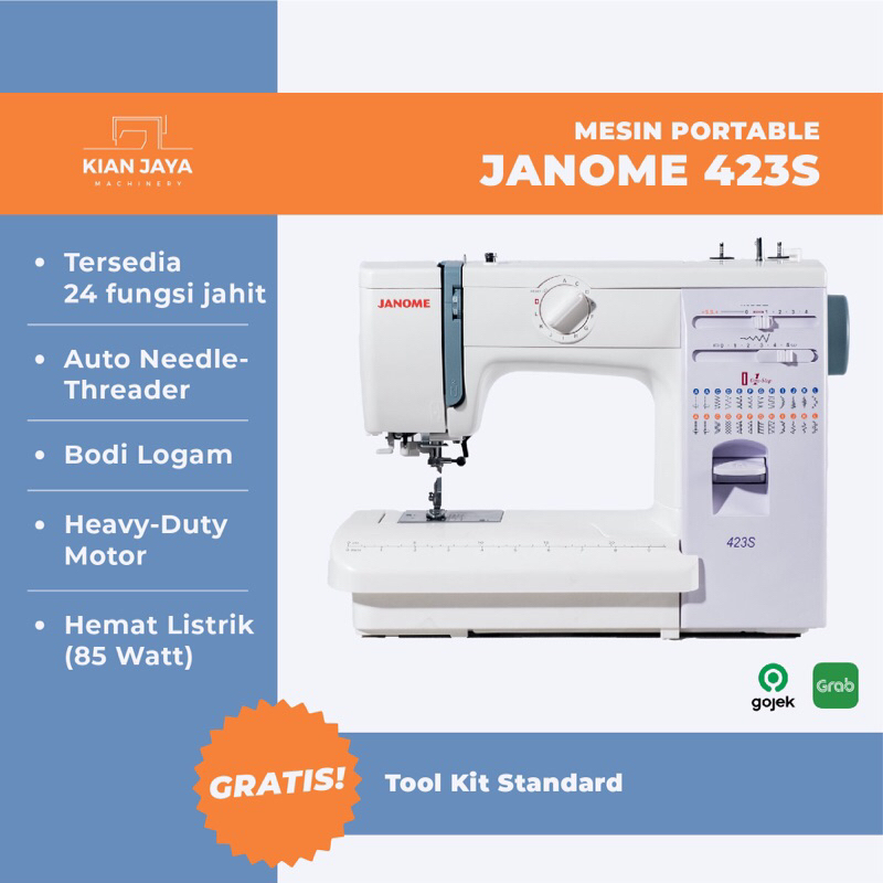 Mesin Jahit Portable Janome 423S