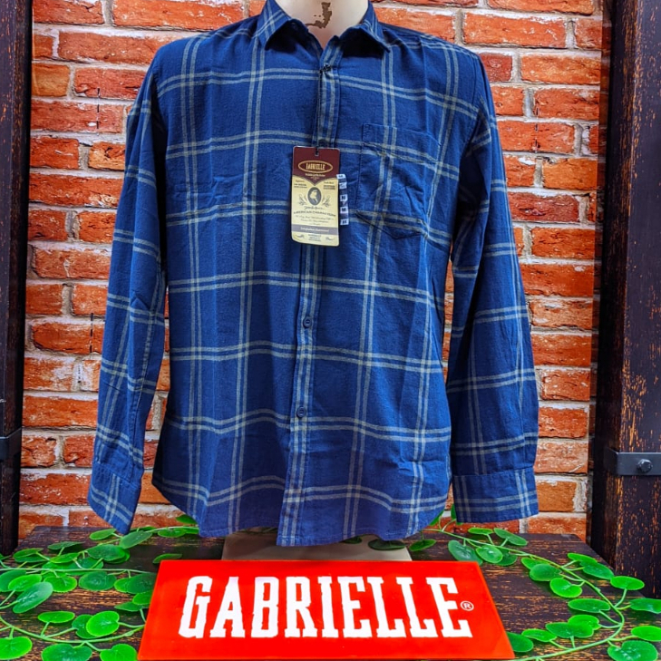 KEMEJA FLANEL KOTAK² PRIA GABRIELLE