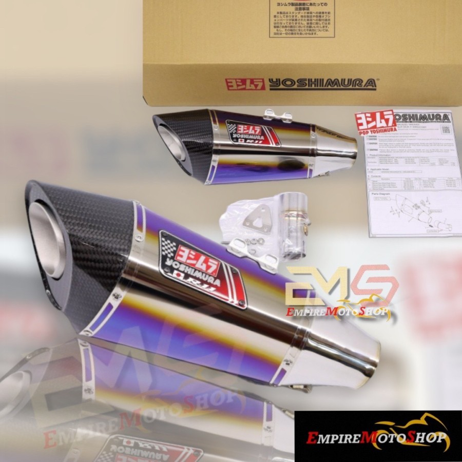 Knalpot Yoshimura R11 Ninja 250 Fi 2018 Ninja 400 Ninja250 Japan