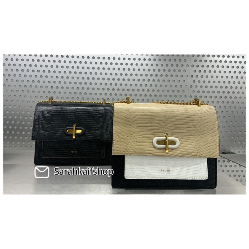 PEDRO SPENCER LIZARD DAN SHOULDAR BAG