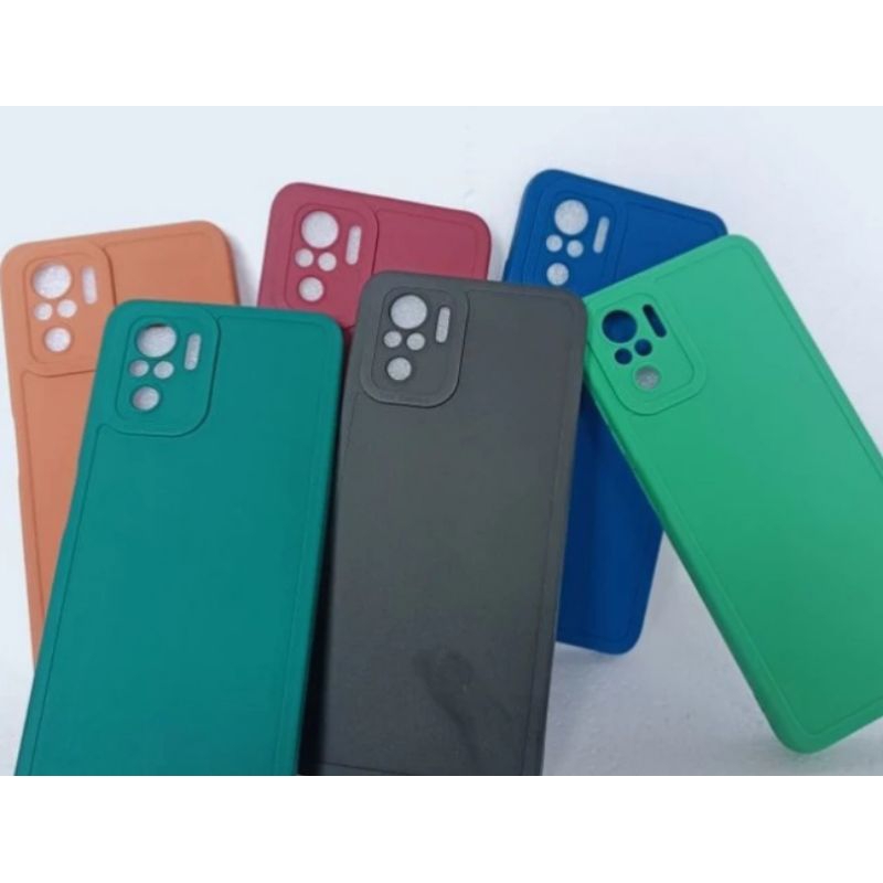 Kesing Macaron Pro Camera Square Edge XIAOMI Redmi note 10 4G Redmi note 10 5G Redmi note 10 Pro kes