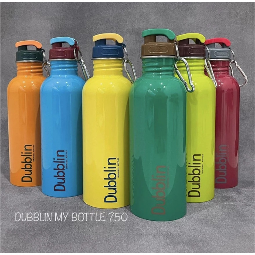 THERMOS DUBBLIN MY BOTTLE 750 ML STAINLESS STEEL BOTOL MINUM DUBBLIN
