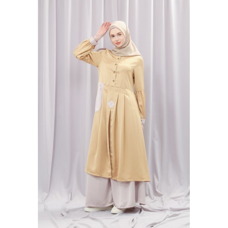 SADIRA set rok tunik bahan cavali busui premium set pesta syari sale promo oneset - simply laisa