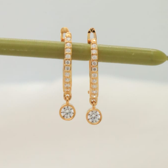 Anting YG Hala Basic Collection EA220663 Hala Gold 16K