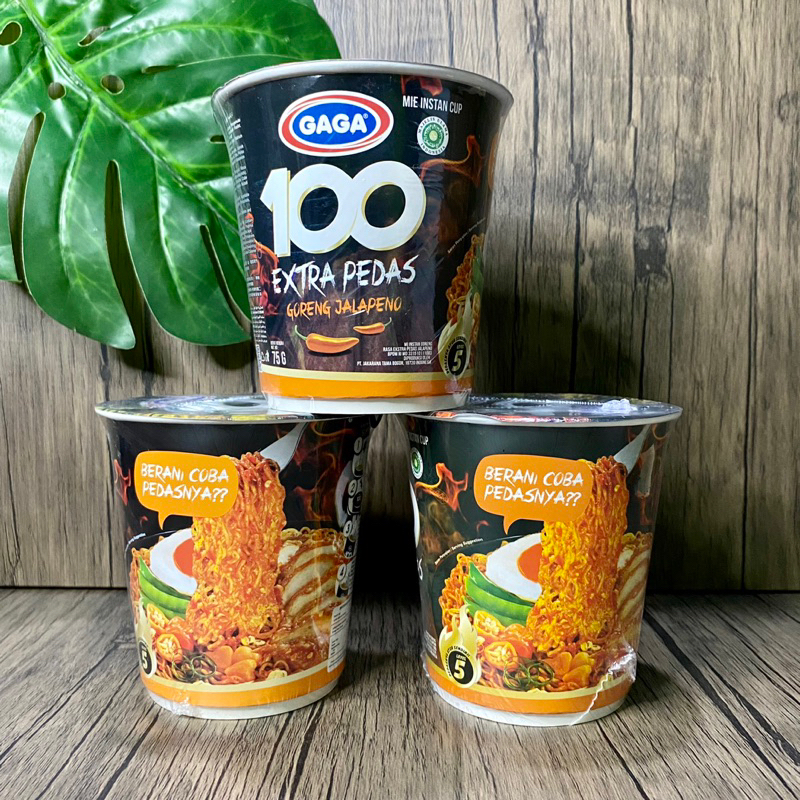 

Gaga 100 Mie Extra Pedas Goreng Jalapeno 75gr