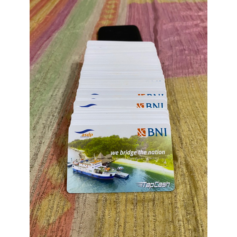 BNI Tapcash Edisi Asdp Indonesia Ferry Kondisi Baru