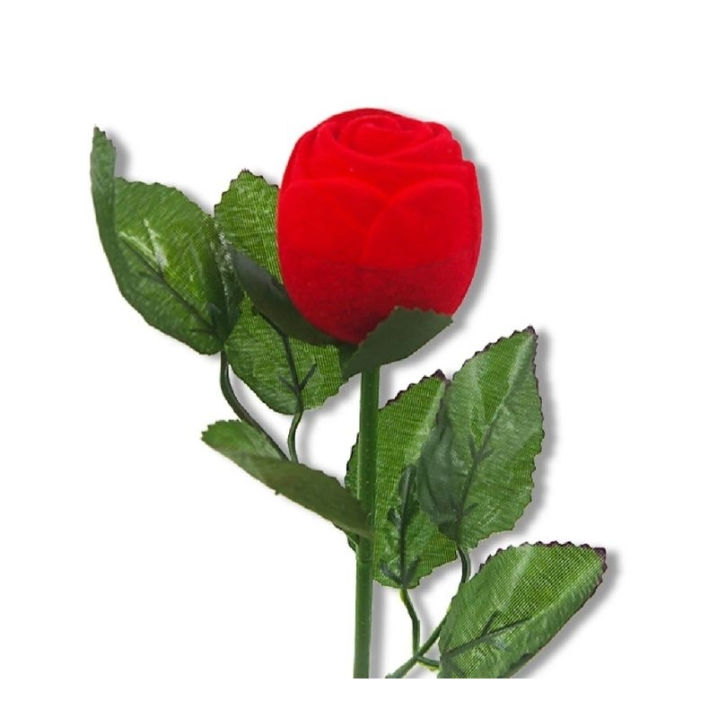 

Kotak cincin bunga bludru