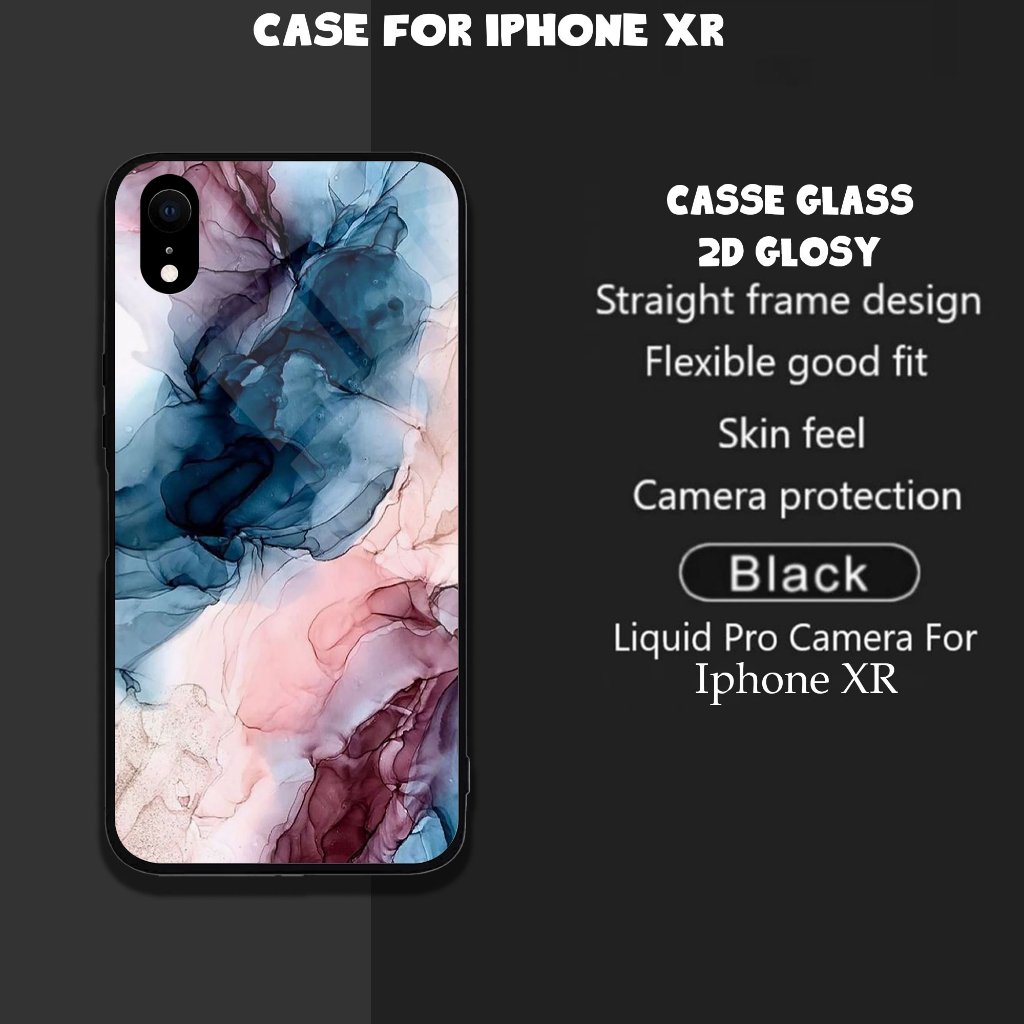Case Iphone XR Terbaru Motif [MARBLE] Terlaris Casing Iphone XR Softcase Iphone XR Softcase Glosy Ke