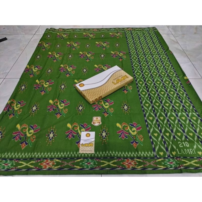 COD Sarung Lamiri 210 motif MST bahan rayon belli 1 Gratis 1
