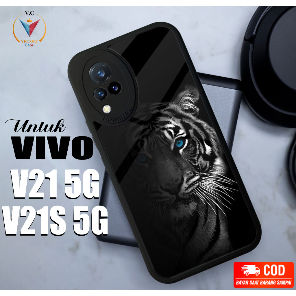 Case Vivo V21 5G V21S 5G Victory Case Motif [ MCN] Case Hp Glossy Casing Hardcase Softcase Bisa cod