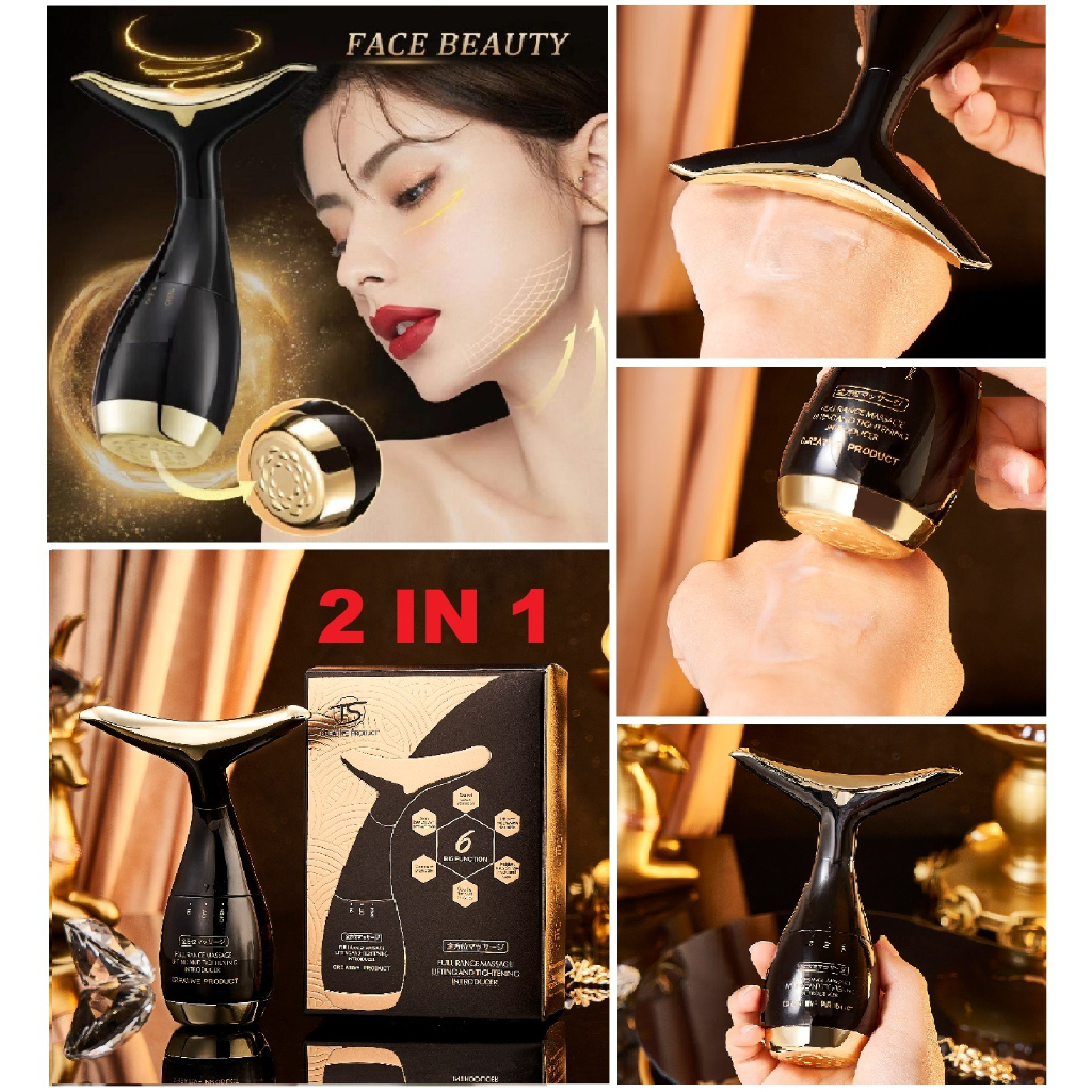 Alat pengencang wajah HIH 2in1 alat pengencang kulit wajah