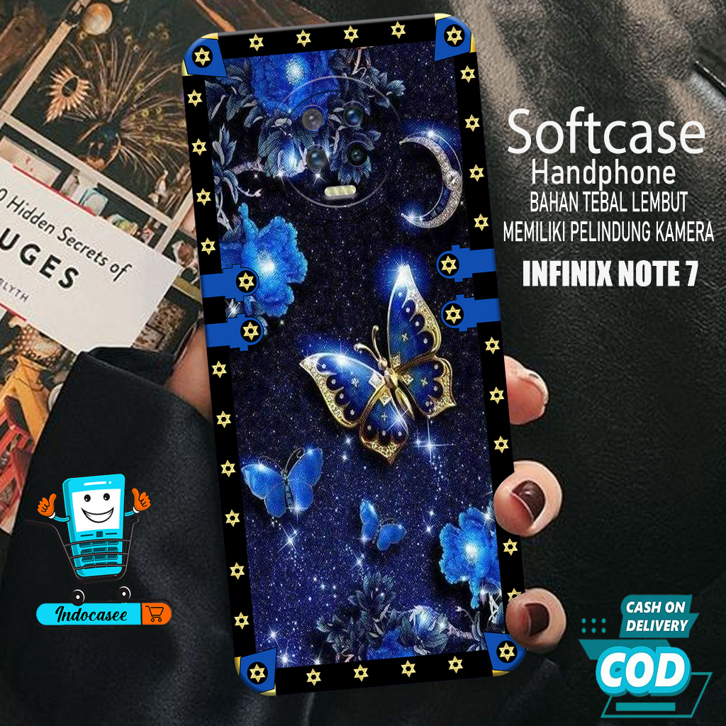 Case Hp INFINIX NOTE 7 - Softcase INFINIX NOTE 7 Terbaru - Casing INFINIX NOTE 7 - Kesing INFINIX NO