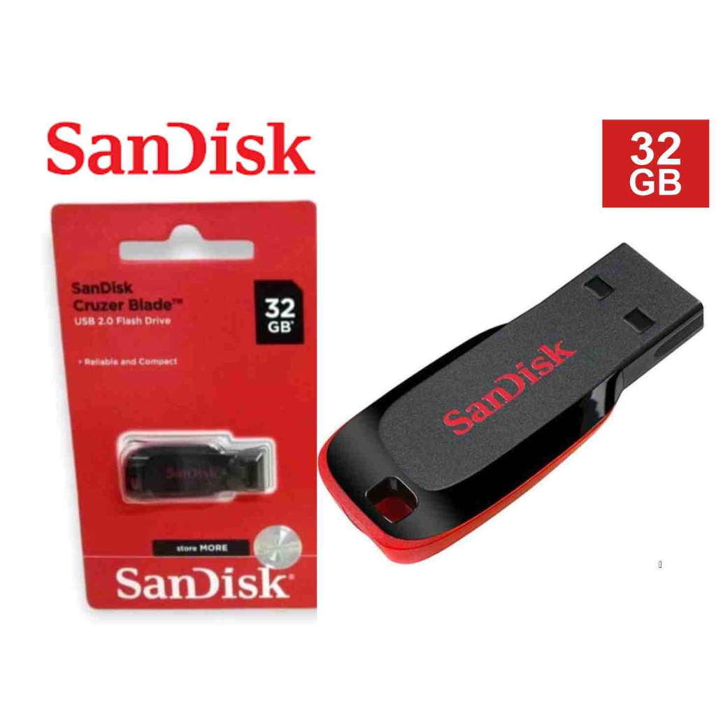 FLASHDISK SANDISK 32 GB ORIGINAL