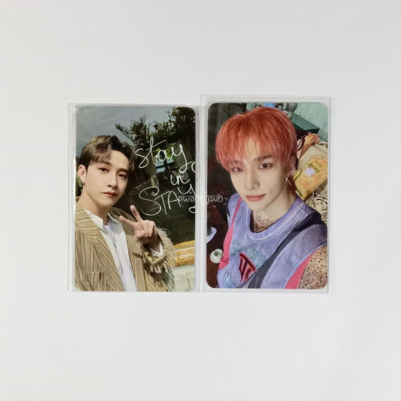 official photocard straykids pob stay in stay in jeju skzoo store outdoor bangchan 5star hyunjin